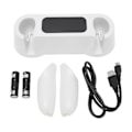 Pikkukuva 1 / 5: VR-lataustelakka Type C Ammattimainen latausasema latausindikaattorilla Oculus Quest 2 DC 5V:lle