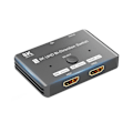 Miniatyrbild 1 av 5: 8k UHD-kompatibel Switch 2 In 1 Ut/1 In 2 Ut Bidirektionell Hög Hastighet 48gbps Switcher Stöd 8