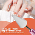 Miniatyrbilde 5 av 5: 16 stk. erstatningstupper for plukking av neglrhinestones til negldottepenn for neglediamanter og smykker, Rep