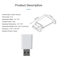 Pikkukuva 3 / 5: Tuya ZigBee 3.0 Signaalinvahvistin USB-jatke ZigBee2MQTT-laitteille Mesh Home Assistant Deconz Aut