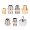 Miniatyrbillede 1 af 5: 7 stk. Airbrush Adapter Kit Fittings Connector Sæt Til Kompressor & Airbrush Slange 2024THO