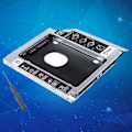 Miniatyrbillede 3 af 5: HDD Caddy Adapter Bay Sata SSD Beslag til Macbook Pro A1278 A1286 A1297 9,5mm