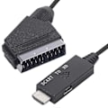 Miniatyrbild 4 av 5: SCART till HDMI-omvandlare SCART till HDMI-adapter Video Audio Converter Videokabel 2025:e