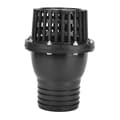 Vandpumpe Bundventil Sort PVC Lavtryks Flad Kontraventil til Væskemaskine (4in)