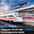 Miniatyrbillede 2 af 5: Trådløs Usb Wifi Adapter Til Stationær Pc, 1300mbps Wifi Netværksadapter 2.4g/5ghz, Trådløs Adapter Til Windows 11/10 2024THO