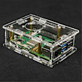 Miniatyrbillede 4 af 5: 5 stk. Akrylkasse Transparent Skal Beskyttelsesetui til Pi 5