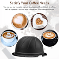 Miniatyrbild 5 av 5: 5PCS Återanvändbara Kaffe Kapsel Pods 230ml Påfyllningsbara Vertuo Kaffe Kapsel Kaffe Kapsel Kopp
