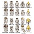 Miniatyrbild 5 av 5: 20 st RF Koaxialkontakt Kit UHF SO239 PL259 Adapter Set UHF till SMA/BNC/N/UHF/F Adapter Koax Adapter