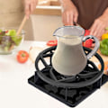 Miniatyrbillede 5 af 5: Wok Stativ Hylde Grydehylder til Tekander Komfur Kaffe- og Espressomaskiner