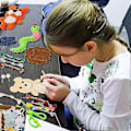 Miniatyrbild 4 av 4: Filtsömnadsset för djur Filtsömnadsset Leksak för barn