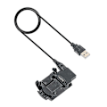 Miniatyrbillede 4 af 4: Usb Dock Oplader Opladnings Data Synkroniseringskabel Til Garmin Fenix 3 Ur Ny