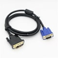Pikkukuva 4 / 5: DVI - VGA -kaapeli VGA - DVI uros-uros HD-kaapeli - YuJia