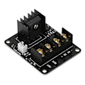 Miniatyrbild 4 av 5: 3D-skrivar Hotbed MOSFET Expansionsmodul inkl. 2-polig kabel Anet A8 A6 A2 Kompatibel Svart