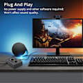 Miniatyrbillede 3 af 5: 4-vejs 3,5 mm Jack Audio Switch Stereo Bi-Directionel Audio Switch Splitter Box 4 ind 1 ud Hovedtelefon