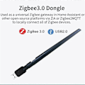 Miniatyrbillede 5 af 5: Zigbee 3.0 Usb Dongle Plus-e Trådløs Open Source Hub Til Home Assistant Openhab Zigbee2mqtt Zha Usb Zigbee Gateway