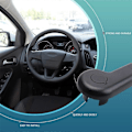Miniatyrbillede 4 af 5: Hætteudløser Håndtag Knop Hættelås Træk Håndtag Arm til 2012-2015 Focus / C-Max CV6Z-16B626-A