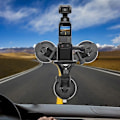 Miniatyrbild 3 av 5: Bil Trippel Sugkopp DSLR Kamera Sugkopp Bas Stativ + 360 Graders Rotation