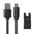 Miniatyrbilde 2 av 5: USB-ladekabel for dataoverføring og lading - Kompatibel med Sony Walkman MP3-spiller NW-WS413 NW-WS414