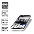 Miniatyrbillede 3 af 5: 991EX Videnskabelig Lommeregner Digital Stor Skærm 696 Funktioner til Mellemskole Gymnasium Universitet Solenergi Videnskabelig Lommeregner