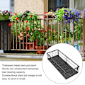 Miniatyrbild 3 av 5: Hängande Blomlåda för Balkong, Järn Balkonghylla för Växter, Metall Blomlåda för Balkong, Blomsterställ för Balkong, Stöd för F