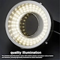 Miniatyrbilde 5 av 5: IL37 Mikroskop Polarisert LED Ringlys Lampe Anti Illuminatorer Kilde Eliminerer Refleksjoner