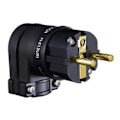 Miniatyrbillede 1 af 5: HiFi performance Furutech FI-E12L (R) FI-12ML (G) Schuko Stik 7-karakter L-formet albue Strømstik til high-end audio kabel