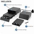 Pikkukuva 4 / 5: 8TB Ulkoinen kovalevykotelo PS4:lle, sisäinen muisti, lisätallennustila, datapankki FT