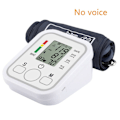Miniatyrbild 1 av 4: Digitalt Blodtrycksmätare för handleden, USB-uppladdningsbar, Röst, Puls, Blodtrycksmanschett, Bärbar LCD-automatisk pulsmätare, Hemsphygmomanometer