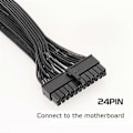 Pikkukuva 5 / 5: 18+10-nastainen - 24-nastainen ATX-virtalähdekaapeli, modulaarinen PSU-virtakaapeli RMx-sarjalle RM1000X/RM850X/R
