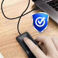Miniatyrbild 4 av 5: Biometrisk USB-läsare för fingeravtryck för Win10/11 - Säker inloggning med Hello Biometrics