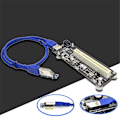 Pikkukuva 2 / 4: PCI-E - DUAL PCI -sovitinkortti, tukee WINXP/WIN7/WIN8/WIN10/WIN11, muovia