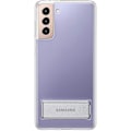 Miniatyrbild 1 av 5: Officiellt Samsung Skal för Galaxy S21+/5g Transparent Skyddande med Stativ