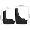Miniatyrbillede 5 af 5: ID.3 ID3 2021 Bil Mud Flaps - 4 stk. Stænklapper Tilbehør