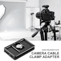 Miniatyrbillede 4 af 5: Kabelblok Quick Release Plade Beskytter Kamera Datakabel Tilslutningsbeskytter til Tethered