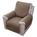 Miniatyrbild 1 av 5: 1-sits Relax Fåtöljöverdrag, Vattentätt Recliner Skydd Soffaöverdrag för Sovrum Khaki 55200
