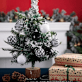 Miniatyrbillede 4 af 5: 12 stk. julekugler julevedhæng juletræspynt flerfarvet kugle hjemmefest ornamenter sæt jul 2023 nytår