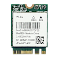 Miniatyrbillede 1 af 5: DW1820 QCNFA344A Trådløst Netværkskort 2.4G+5G Dual-Band Gigabit Bluetooth 4.1 NGFF Netværkskort Su