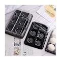 Miniatyrbillede 3 af 5: 100 stk. 6 hulrum plast månekagebakke gennemsigtig muffin cupcake mochi beholder cookie bærer F