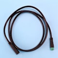 Miniatyrbillede 2 af 5: 2x E-cykel Display Kabel 5-polet til BBS01/BBS02/ Mid Motor Elcykel Display Forlængerkabel Conne