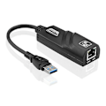 Miniatyrbilde 4 av 5: USB 3.0 til Ethernet RJ45 LAN Adapter 10/100/1000 Gigabit for Datamaskin PC Nettverk