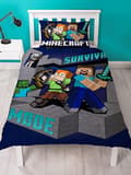 Minecraft Survive Enkelt Påslakanset med Örngott