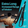 Pikkukuva 4 / 4: Triceps-köysikiinnike kaapelikoneeseen. 73 cm ja 56 cm kaksi pituutta yhdessä vetoköyden sisällä. Triceps-ojennusremmit kuntosalilaitteet. Kotitreenikahva
