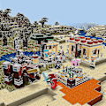 Miniatyrbillede 2 af 3: Sx1044 700st The Illager Raid Village Set Minecraft My World Series