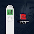 Miniatyrbillede 5 af 5: Infrarødt pandetermometer, kontaktfrit medicinsk termometer, med LED-display, feberalarm og hukommelsesfunktion