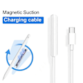 Miniatyrbillede 3 af 5: Fonken Type C Magnetisk Stylus Oplader Adapter Til Apple Pencil 2 2. USB C Magnetisk Opladerkabel