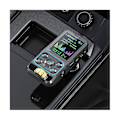 Miniatyrbillede 2 af 5: BC83 Dobbelt Hurtig Opladning Bil Bluetooth MP3 Afspiller FM Transmitter EQ Regulator Biltilbehør