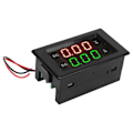 Miniatyrbilde 2 av 5: YB4835VA Digital Voltmeter Ammeter DC 600V 100A Desimalpunkt Automatisk Skift Dobbel Skjerm Strøm Voltmeter 2024THO