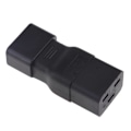 Miniatyrbillede 2 af 5: IEC C14 til C19 Støbt Stik Konverter Adaptere Konnektor