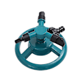 Miniatyrbillede 1 af 5: Sprinklerdyser 360 Grader Automatisk Roterende Vandspray Havegræsplæne Automatisk Sprinkler Havevanding Vandingsudstyr SMTX