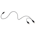 Miniatyrbillede 1 af 5: Dobbelt USB 2.0 Han til Standard B Han Y-kabel 80cm til Printer & Scanner & Ekstern Harddisk